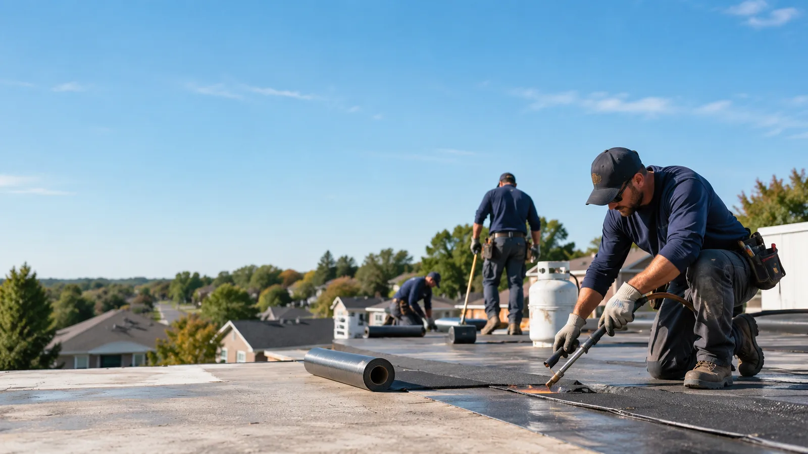 Flat Roof Leak Repair providers in Lexington, IL